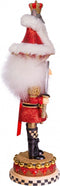Kurt S. Adler Hollywood Nutcrackers™ - Houten notenkraker - Met muizenkoning - 45cm