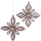 Kurt s adler - Ornament plastic juwelen sneeuwvlok l13cm