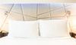 Kussen 100% katoen Iris Premium Host 45 x 100cm Pack 2