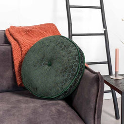 Kussen, 40 rond, C610 groen