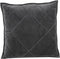 Kussen 50 x 50 cm Diamond velvet anthracite Light & Living