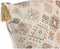 Kussen DKD Home Decor Beige Polyester Katoen Aluminium Ruiten (60 x 20 x 60 cm)