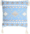Kussen DKD Home Decor Blauw Polyester Katoen Aluminium Wit (40 x 15 x 40 cm)