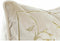 Kussen DKD Home Decor Gouden Polyester Blommor (45 x 10 x 45 cm)