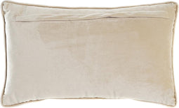 Kussen DKD Home Decor Gouden Polyester Blommor (50 x 10 x 30 cm)
