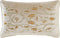 Kussen DKD Home Decor Gouden Polyester Blommor (50 x 10 x 30 cm)