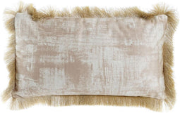Kussen DKD Home Decor Gouden Polyester Modern Franjes (50 x 10 x 30 cm)