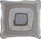 Kussen DKD Home Decor Natuurlijk Grijs Polyester Katoen Aluminium Jute (40 x 10 x 40 cm)