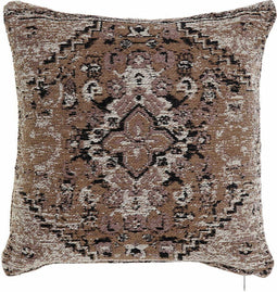 Kussen DKD Home Decor Plastic Wit Bruin Zwart Rechthoekig Vierkant Arabisch 45 x 12 x 45 cm
