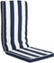 Kussen DKD Home Decor Strepen Wit Marineblauw (42 x 4 x 115 cm)