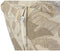 Kussen DKD Home Decor Voor op de grond Grijs Lichtbruin Aluminium Blad van een plant 120 x 80 x 16 cm