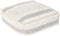 Kussen DKD Home Decor Voor op de grond Grijs Polyester Katoen Wit Boho (60 x 60 x 25 cm)
