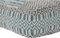 Kussen DKD Home Decor Voor op de grond Strepen Blauw Polyester Katoen Munt Aluminium Wit Groen (60 x 60 x 25 cm)