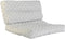 Kussen DKD Home Decor Voor op de grond Wit Groen Lichtgrijs Bamboe Aluminium 120 x 80 x 16 cm