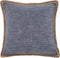 Kussen (gevuld) HESSIAN, SET/2, 45x45cm, blauw