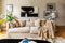 Kussen (gevuld) SAHARA 30x50CM, natural