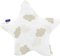 Kussen HappyFriday Basic Beige Ster Wolken 50 x 50 cm