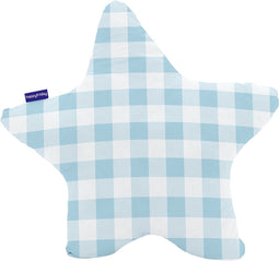 Kussen HappyFriday Basic Blauw Ster Vichy 50 x 50 cm