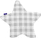 Kussen HappyFriday Basic Grijs Ster Vichy 50 x 50 cm