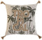 Kussen Home ESPRIT Beige Natuurlijk Tropisch Boho 45 x 5 x 45 cm