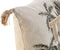 Kussen Home ESPRIT Beige Natuurlijk Tropisch Boho 45 x 5 x 45 cm