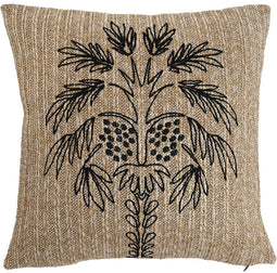 Kussen Home ESPRIT Natuurlijk Palmboom 42 x 15 x 42 cm