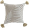 Kussen Home ESPRIT Wit Beige Bedrukt Boho 45 x 45 cm