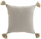 Kussen Home ESPRIT Wit Beige Bedrukt Boho 45 x 45 cm