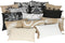Kussen Home ESPRIT Wit Natuurlijk 50 x 15 x 30 cm