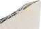 Kussen Home ESPRIT Wit Zwart Bedrukt 45 x 15 x 45 cm