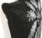 Kussen Home ESPRIT Wit Zwart Palmboom 42 x 15 x 42 cm