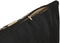 Kussen Home ESPRIT Zwart Gouden 45 x 15 x 45 cm