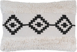 Kussen Lenny - Black - 40 x 60 cm - Trend - Berber - Bohemian