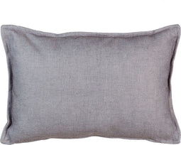 Kussen Polyester Lichtgrijs 45 x 30 cm