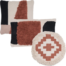 Kussen Set van 3 - Maya Terra, Miro Terra en Lenny Terra