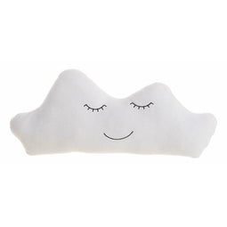 Kussen Wolken 50 x 24 cm Wit