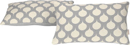 Kussenhoes Alexandra House Living Astún Parelgrijs 30 x 50 cm 30 x 1 x 50 cm 2 Stuks
