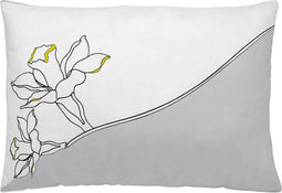 Kussenhoes Bank Decoratie Zwart Wit (50 x 30 cm)