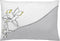 Kussenhoes Bank Decoratie Zwart Wit (50 x 30 cm)