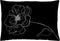 Kussenhoes Bank Decoratie Zwart Wit (50 x 30 cm)