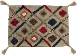 Kussenhoes Beige Multicolor (60 x 1 x 40 cm)
