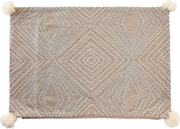 Kussenhoes DKD Home Decor Grijs (60 x 1 x 40 cm)