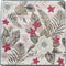 Kussenhoes DKD Home Decor Roze Groen Tropisch (50 x 1 x 50 cm)