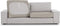 Kussenhoes Eysa ROC Lichtbruin 85 x 15 x 100 cm Sofa