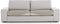 Kussenhoes Eysa ROC Lichtbruin 85 x 15 x 100 cm Sofa