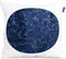 Kussenhoes HappyFriday Blanc Cosmos Multicolour 2 Onderdelen