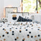 Kussenhoes HappyFriday Blanc Golden dots Multicolour 2 Onderdelen