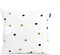 Kussenhoes HappyFriday Blanc Golden dots Multicolour 2 Onderdelen