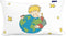 Kussenhoes HappyFriday Le Petit Prince Migration Multicolour 50 x 30 cm