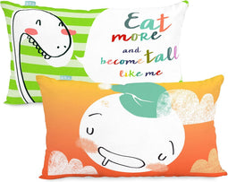 Kussenhoes HappyFriday LITTLE W Multicolour 50 x 30 cm